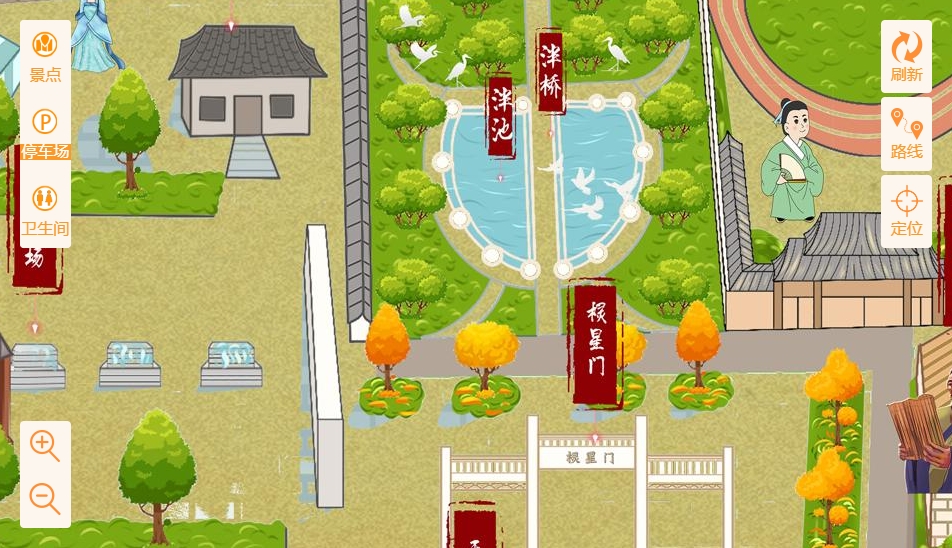 镇安手绘地图景区语音讲解导览系统：智慧景区建设的基石